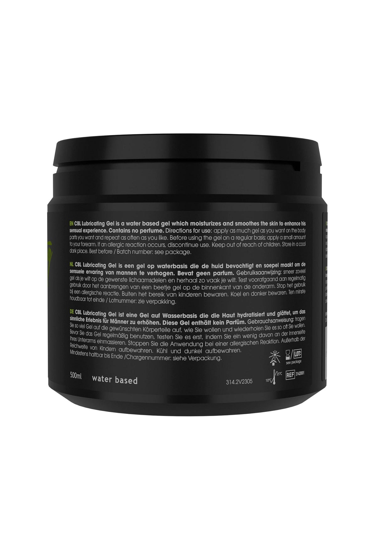 Cobeco Lubricating Gel Fists 500 ml