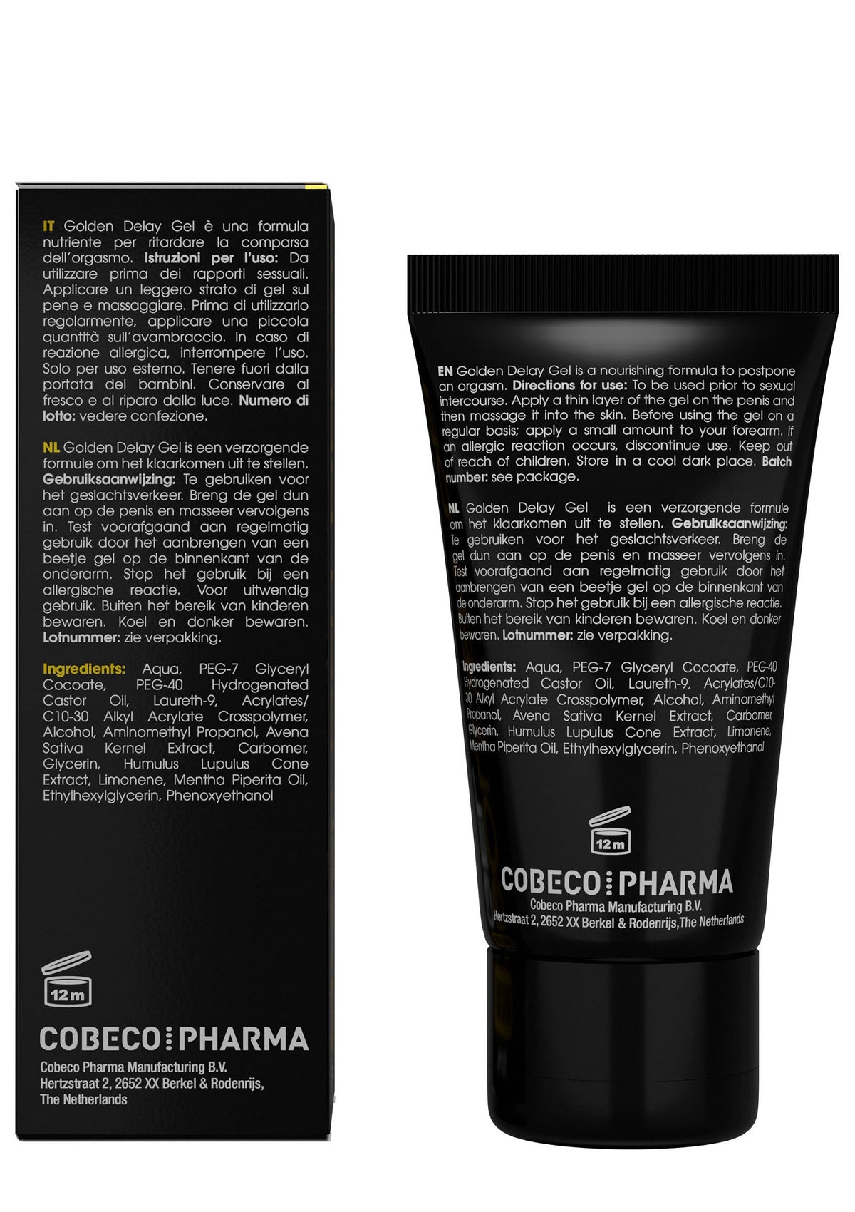 Cobeco Big Boy Golden Delay Gel 50 ml