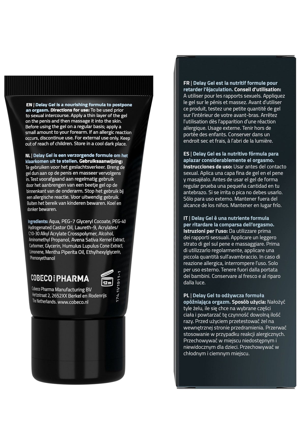Cobeco CoolMann Delay Gel 40 ml