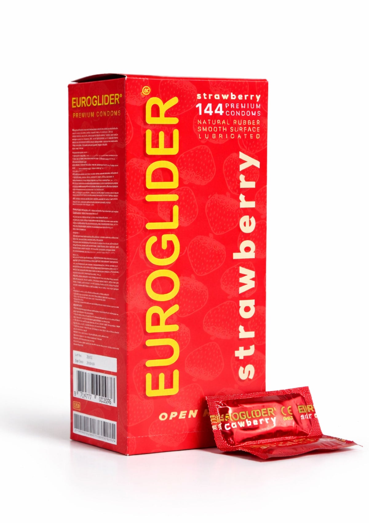 Euroglider Strawberry 144 pcs – aardbei