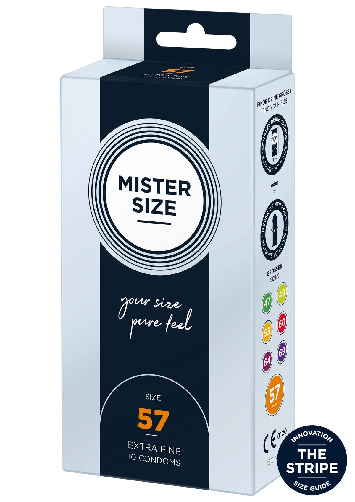 MISTER SIZE 57mm Condoms 10pcs