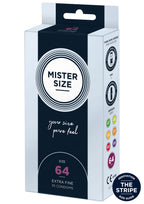 MISTER SIZE 64mm Condoms 10pcs