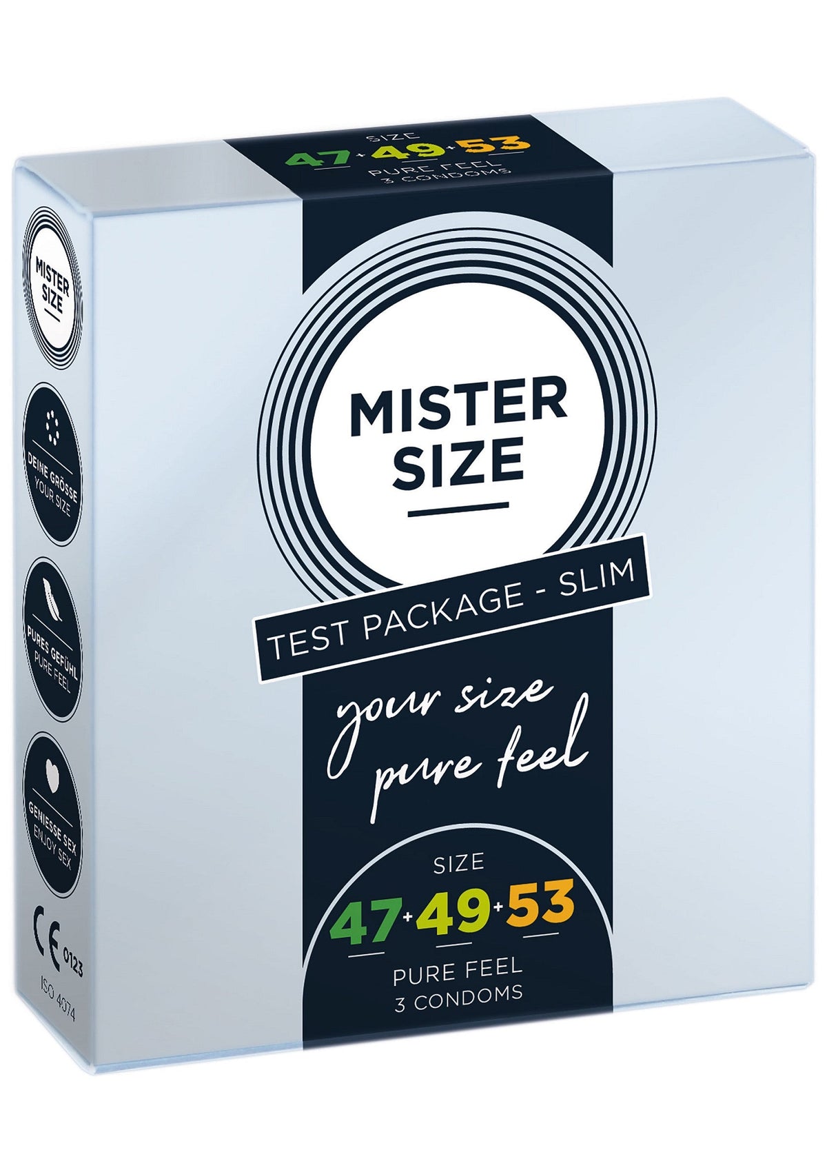 MISTER SIZE 47-49-53mm 3-pack