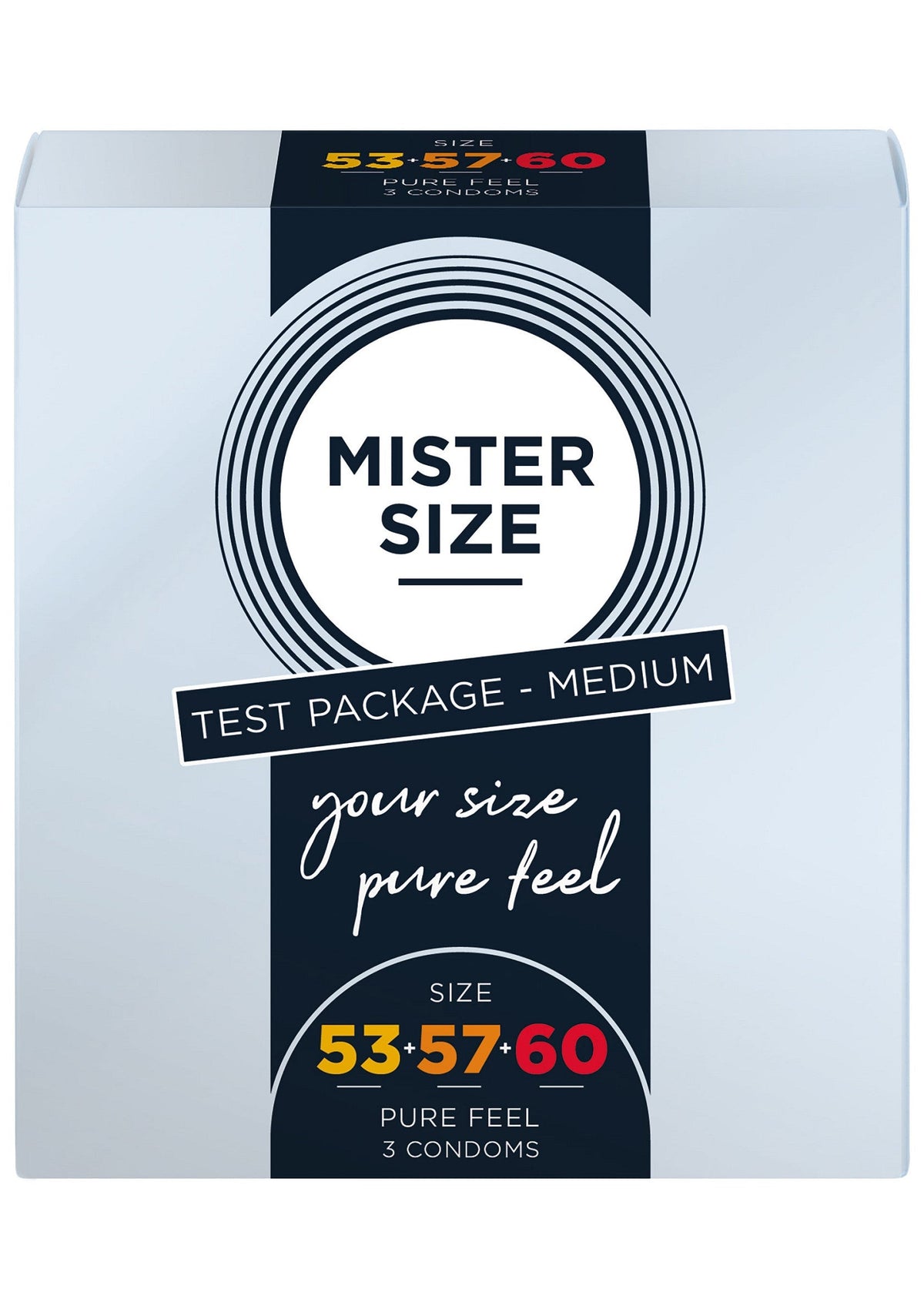 MISTER SIZE 53-57-60mm 3-pack