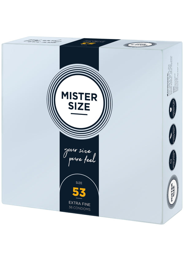 MISTER SIZE 53mm Condoms 36pcs