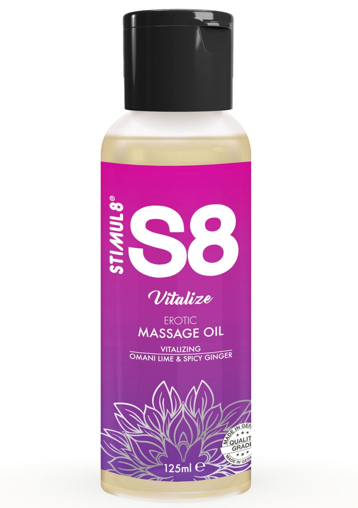 S8 Massage Oil 125 ml – limoen