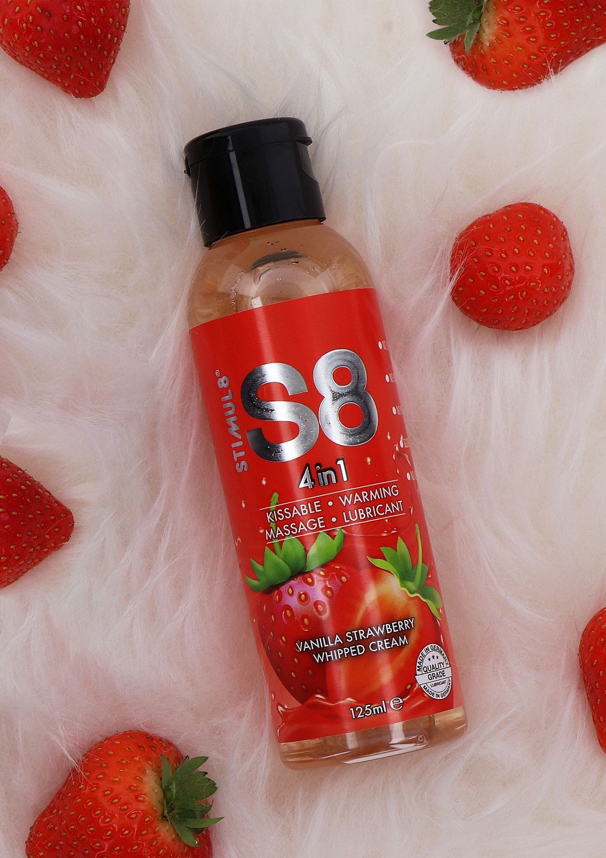 S8 4-in-1 Dessert Lubricant 125 ml – aardbei